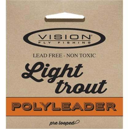 Polyleader Light trout Vision floating, intermediate, slow sinking, fast sinking, super fast sinking